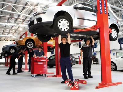 The automotive centre at Metropolitan South TAFE. Photo credit: TAFE International Western Australia