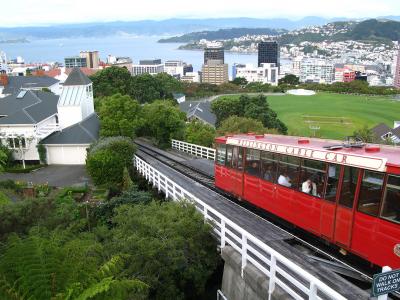 Wellington cable car.  Photo credit: Rhiannon Davies